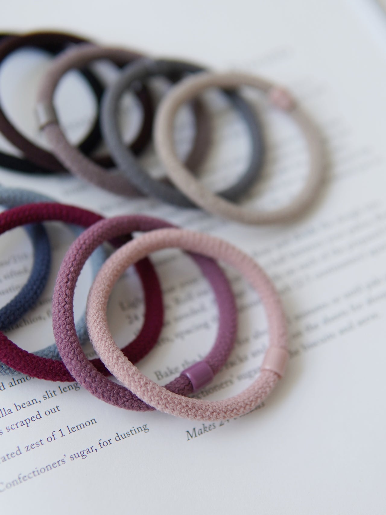 10 in 1 Colorful HairTie Band