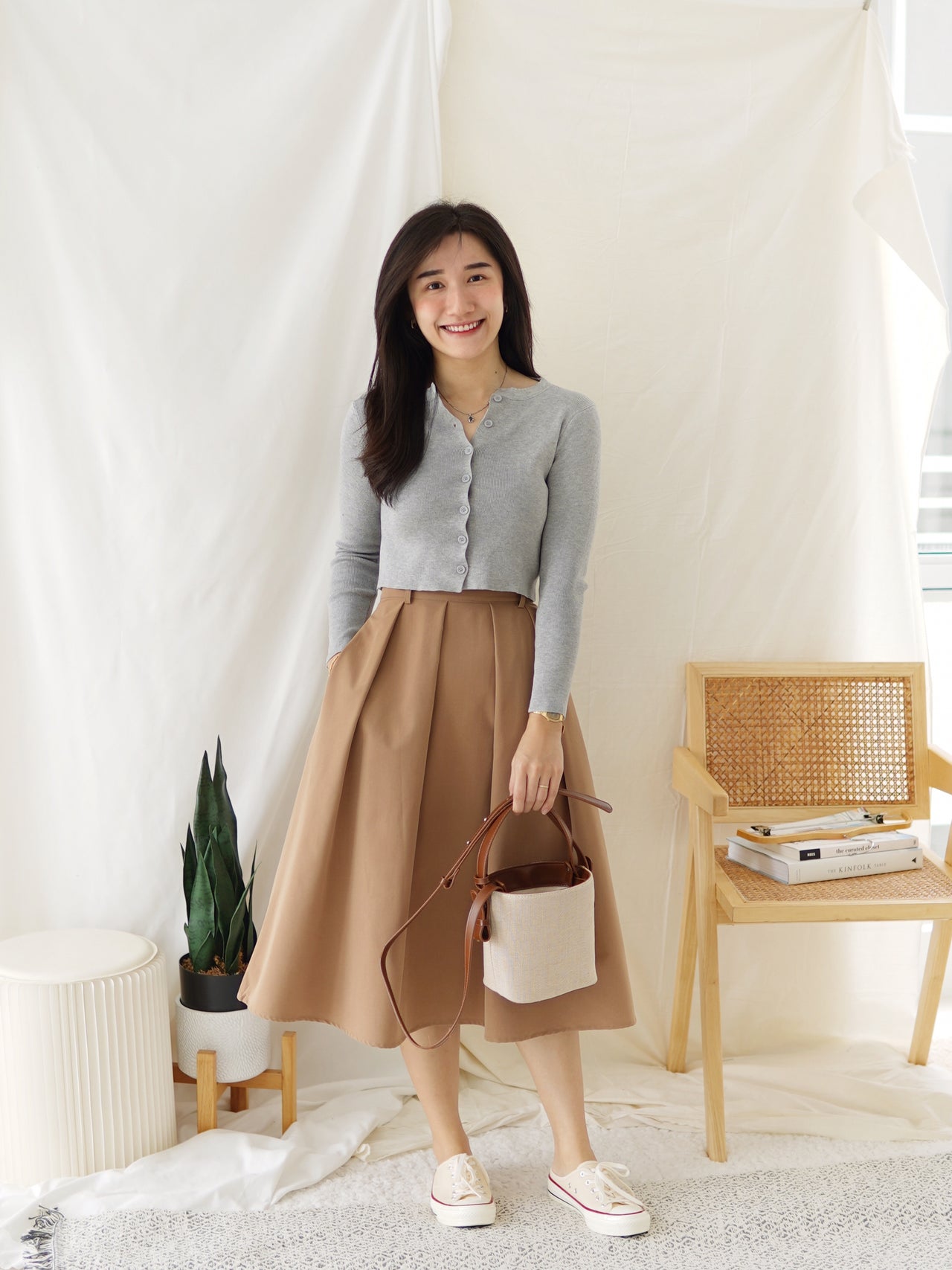 EVANGELINE BUTTON UP TOP