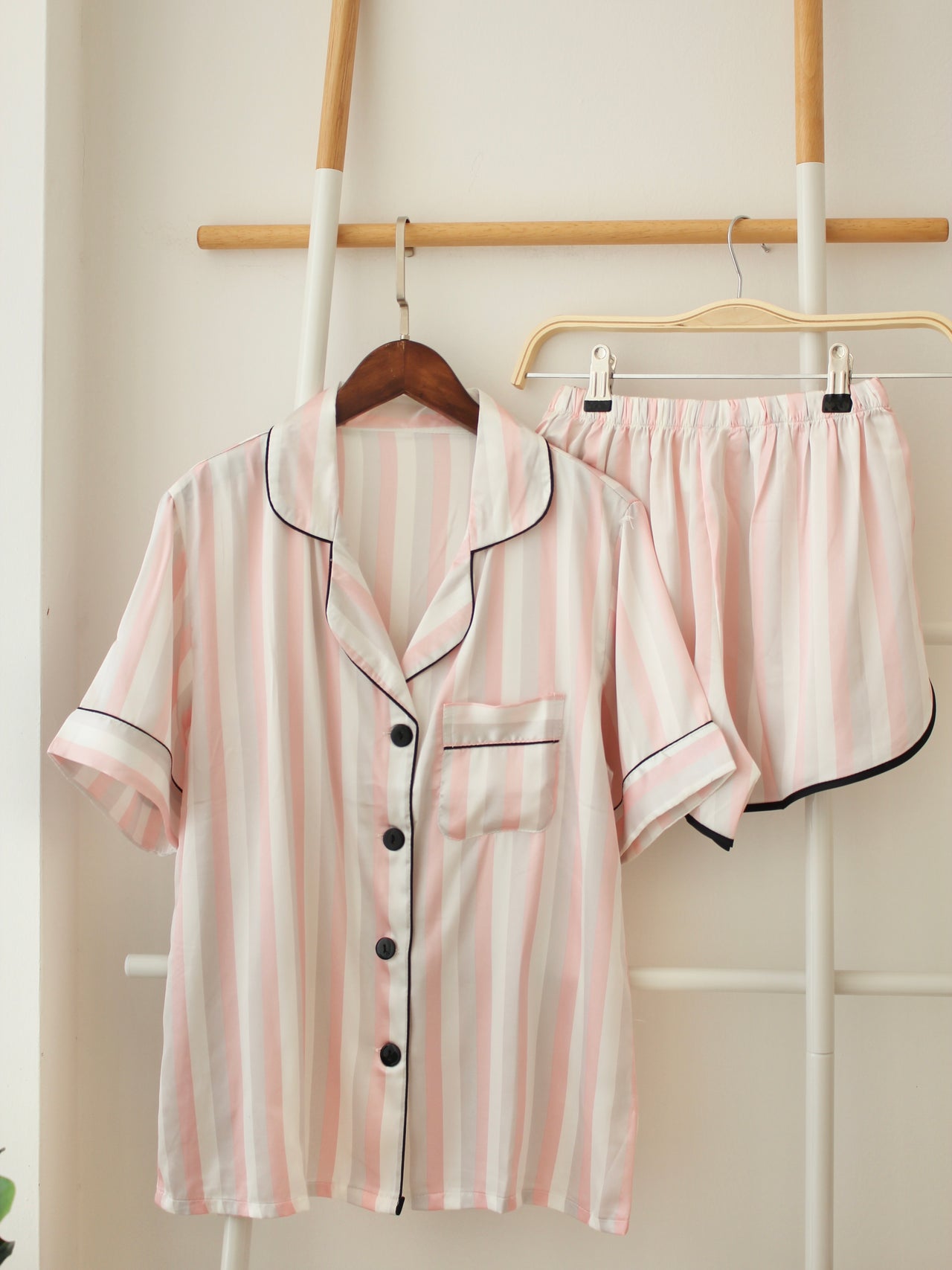 Sophie Pink Stripe Pyjamas
