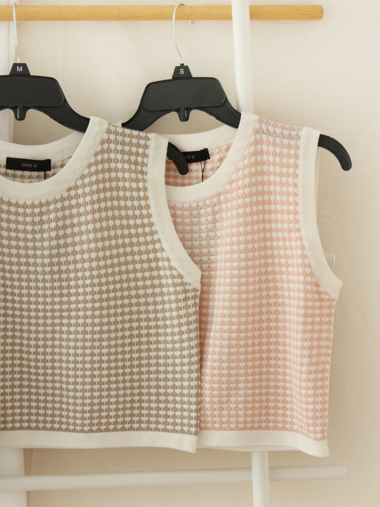 HOUNDSTOOTH TANK TOP