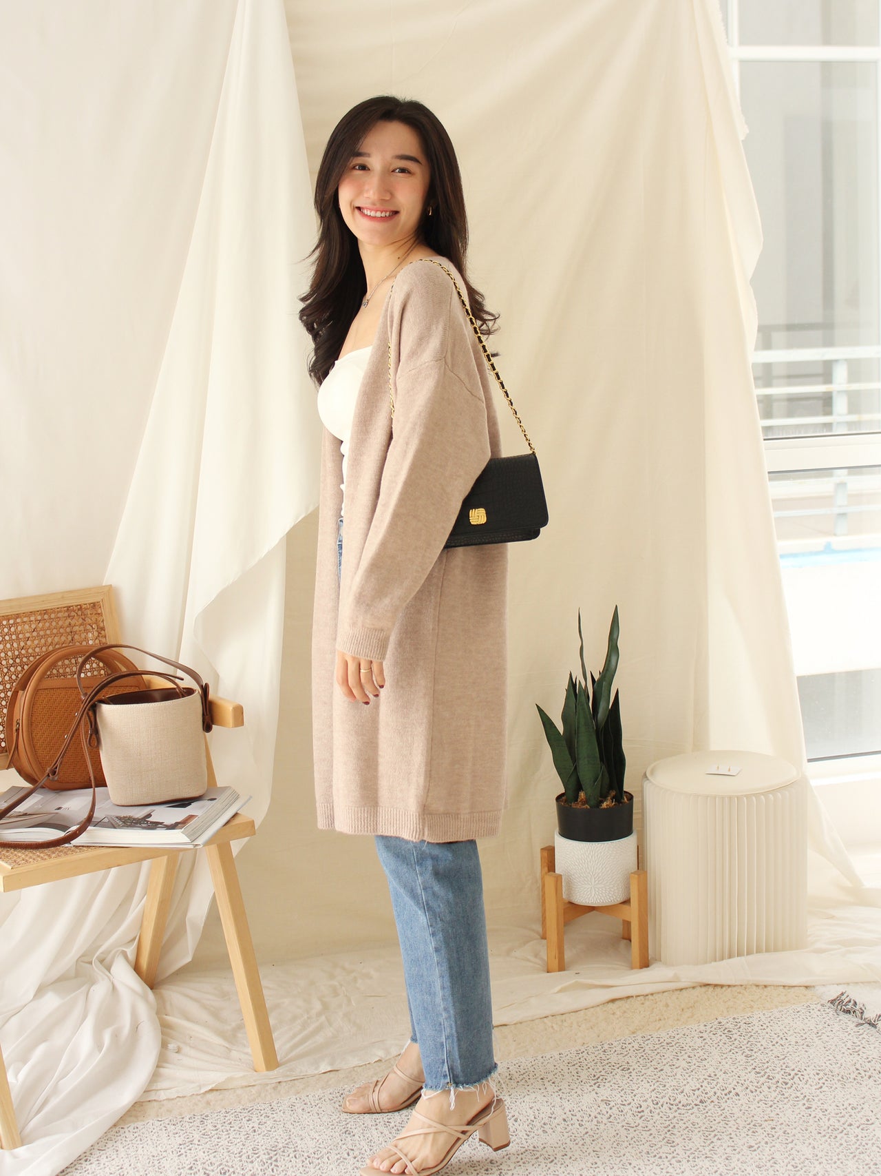Juvenna Long Knit Cardigan