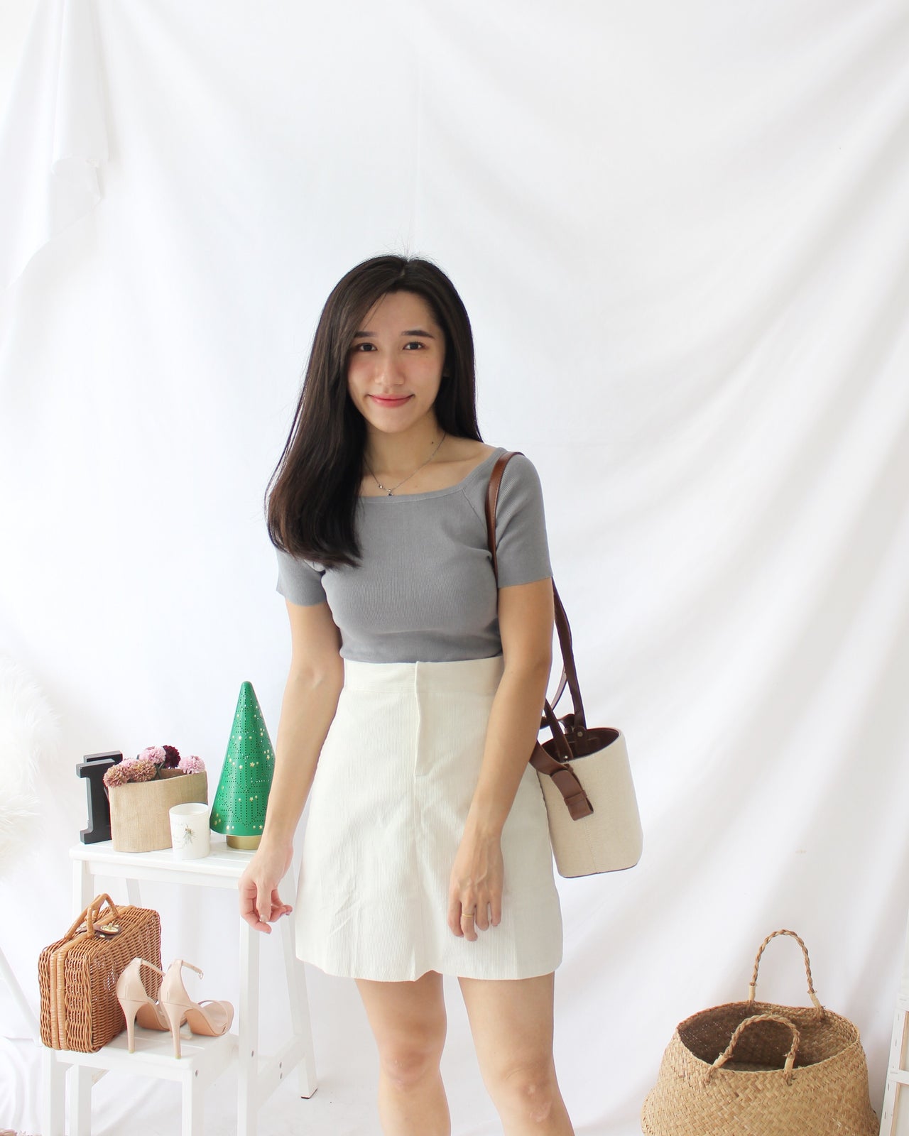 Knitted Short Sleeve - LovelyMadness Clothing Online Fashion Malaysia