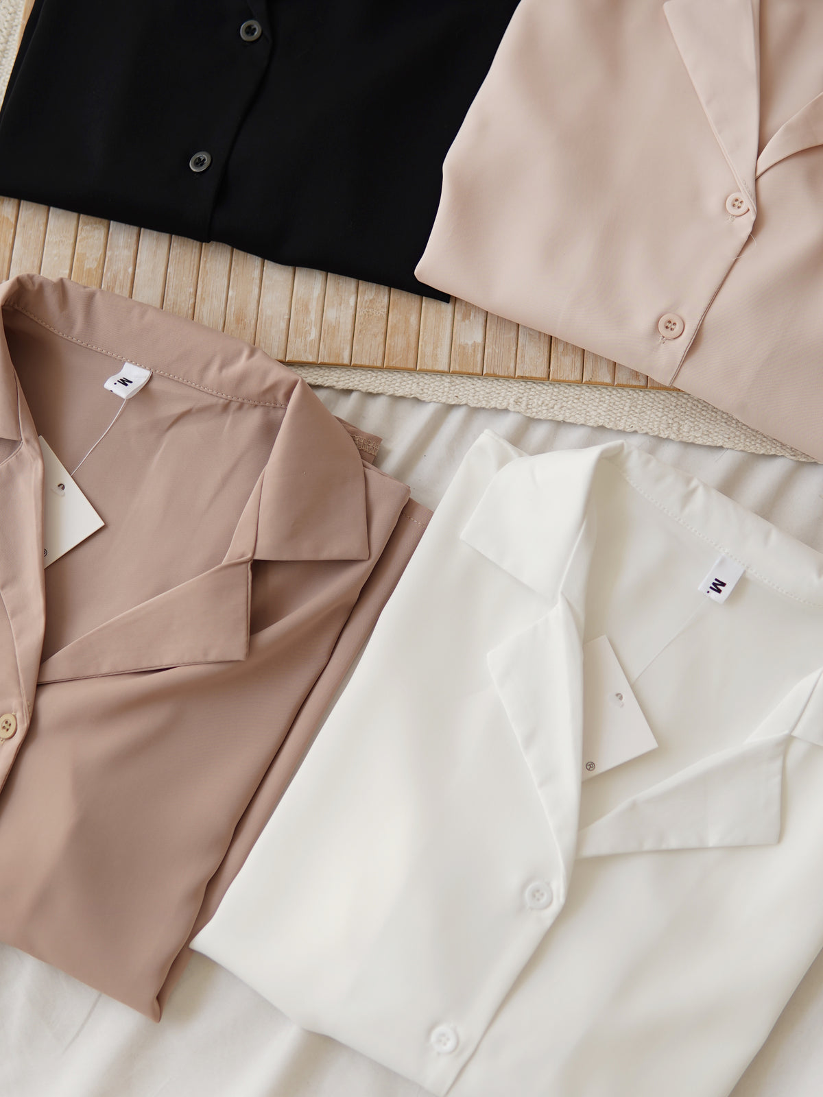 Auria Chiffon Button Shirt - LovelyMadness Clothing Malaysia