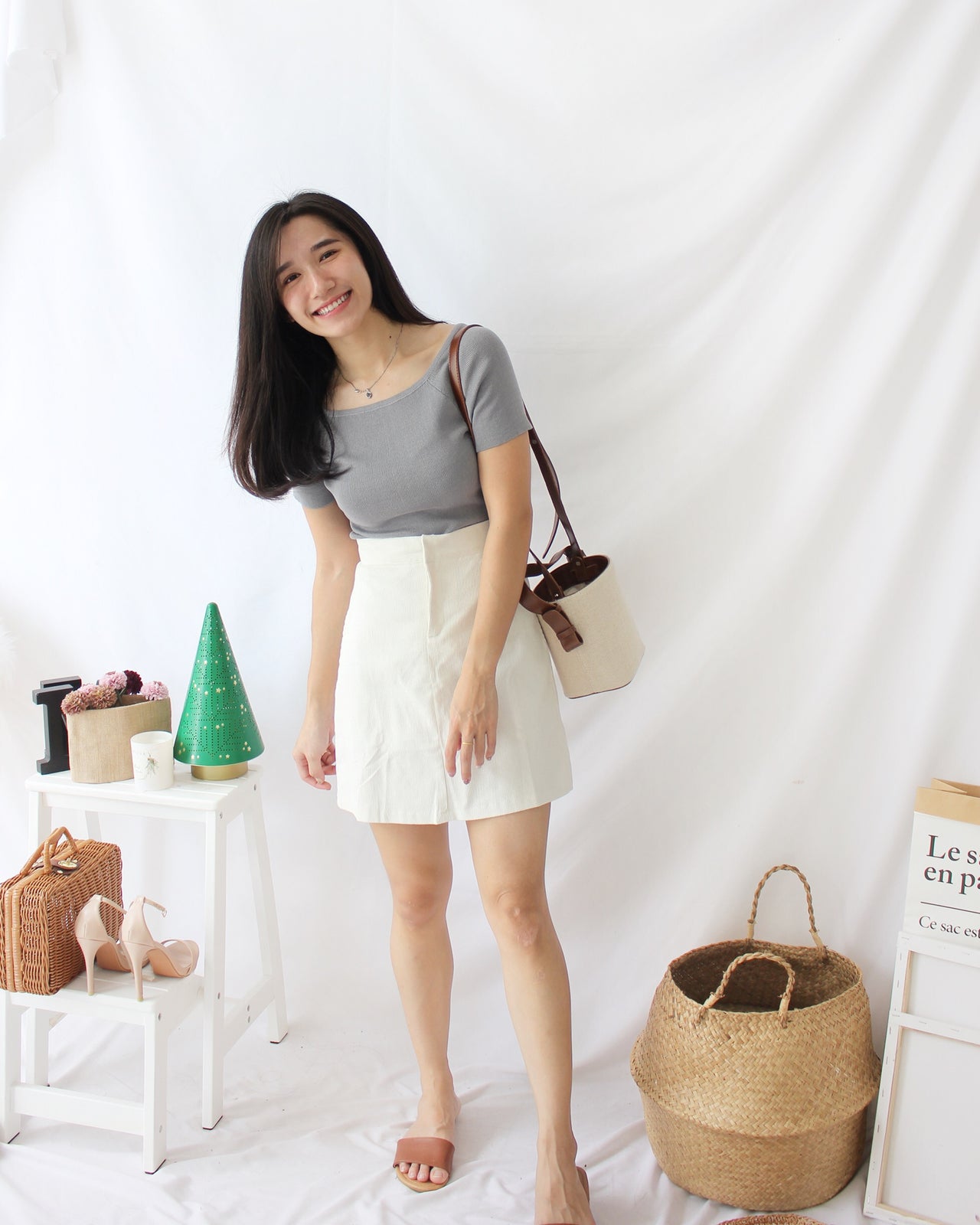 Knitted Short Sleeve - LovelyMadness Clothing Online Fashion Malaysia