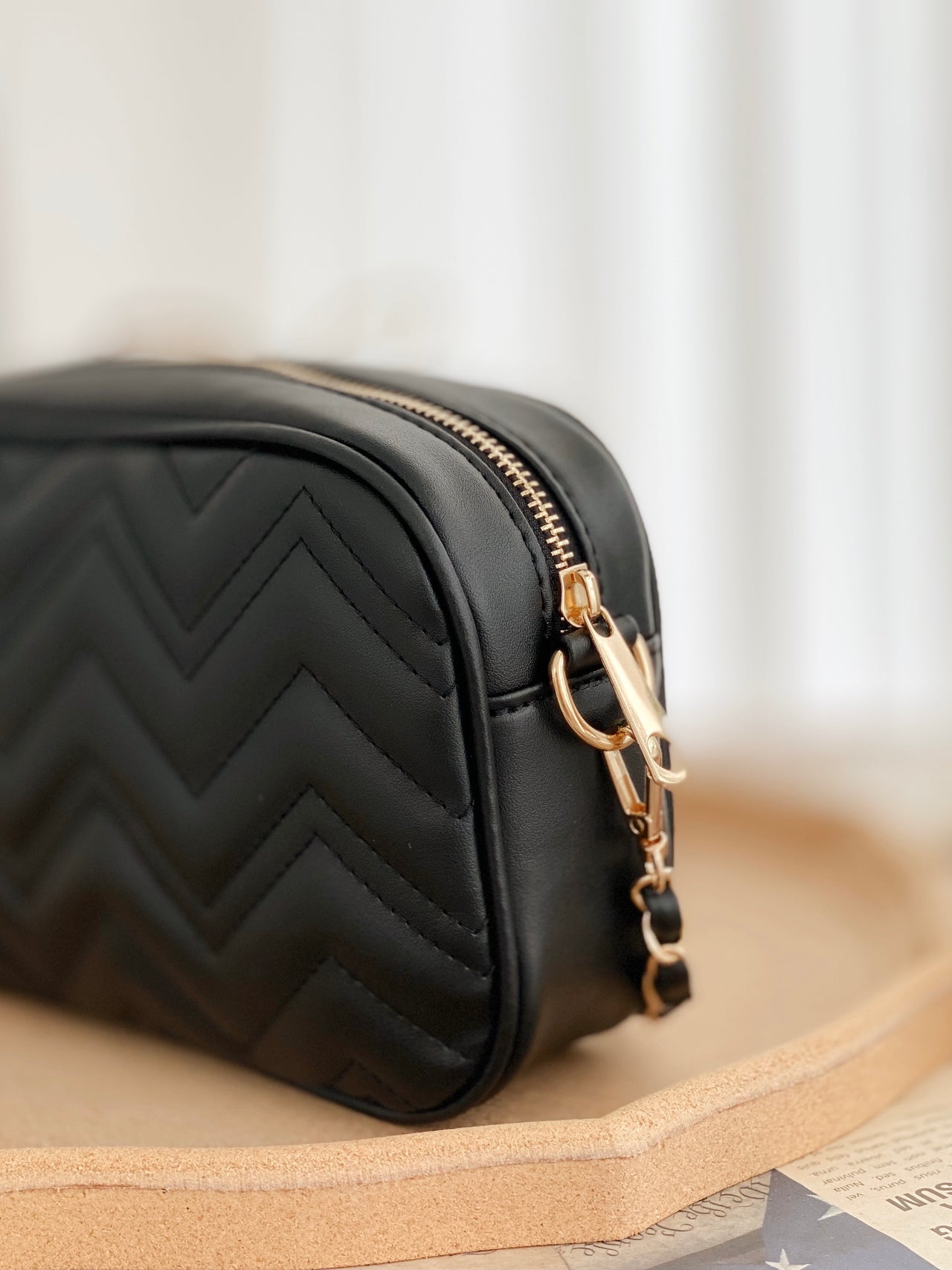 Black Sling Bag - LovelyMadness Clothing Malaysia