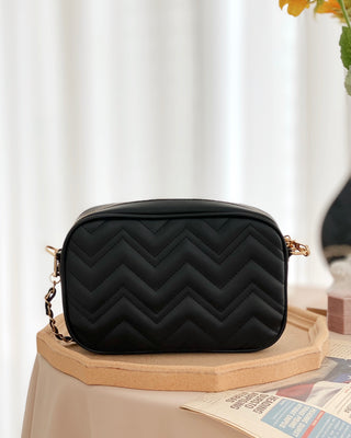 Black Sling Bag - LovelyMadness Clothing Malaysia