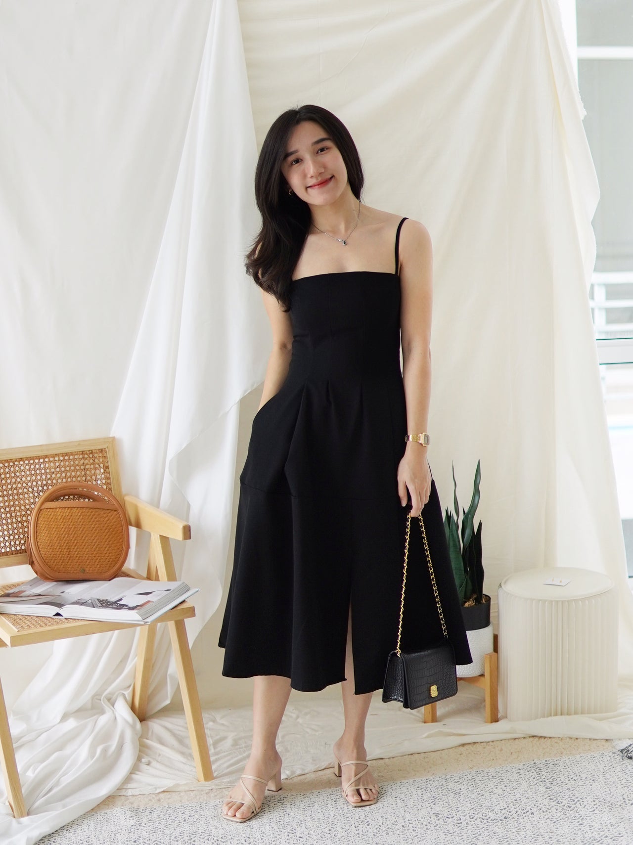 ROSE HEPBURN BLACK DRESS
