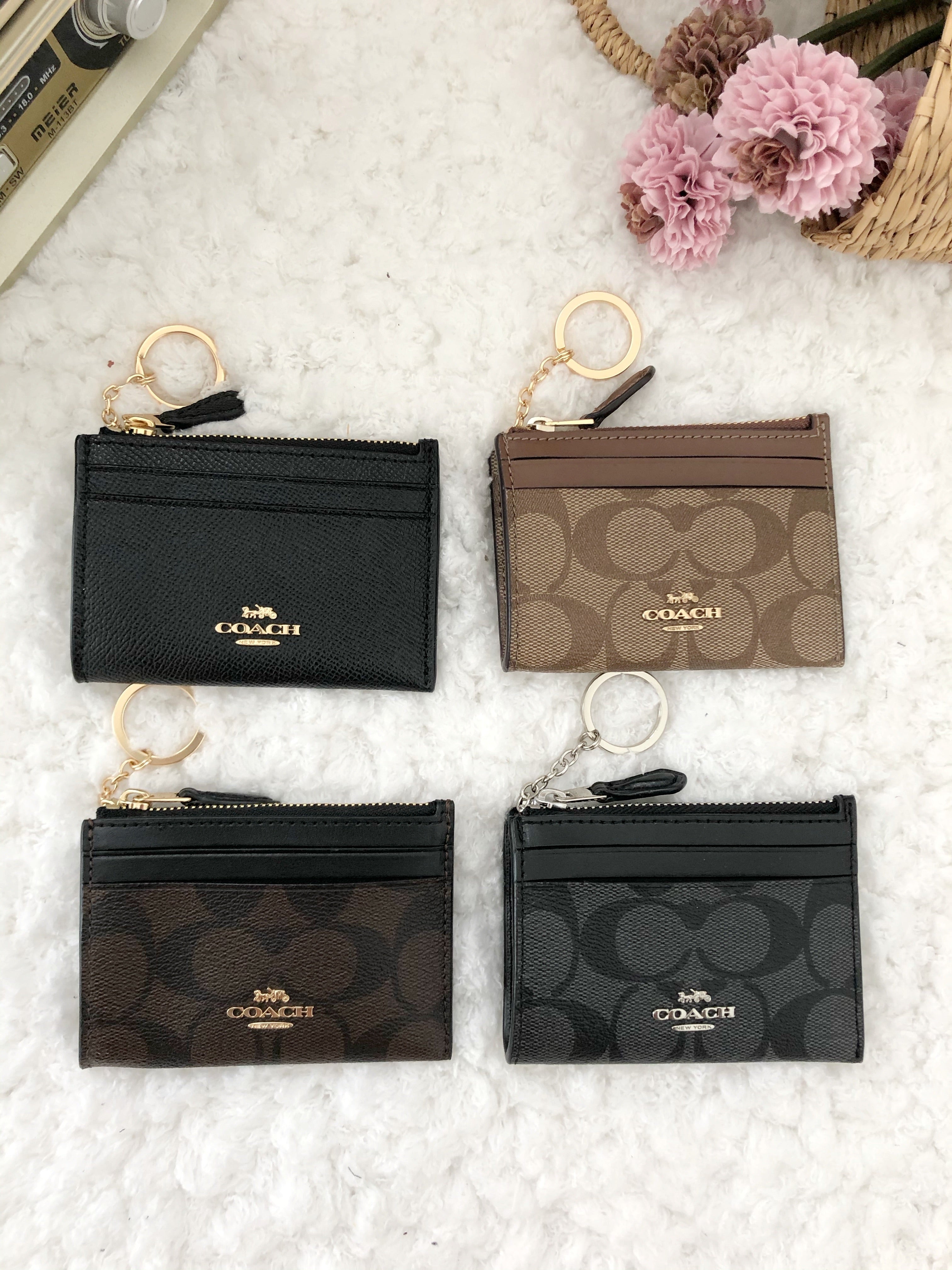 COACH MINI SKINNY ID CASE IN SIGNATURE CANVAS LovelyMadness Clothing Malaysia