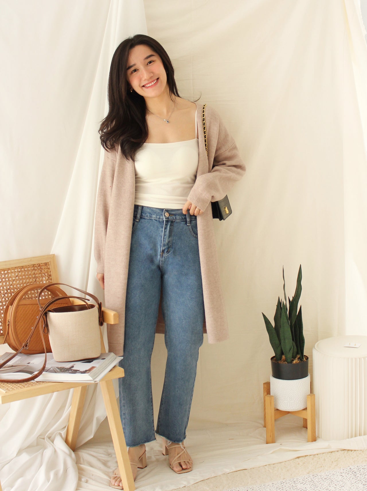 Juvenna Long Knit Cardigan