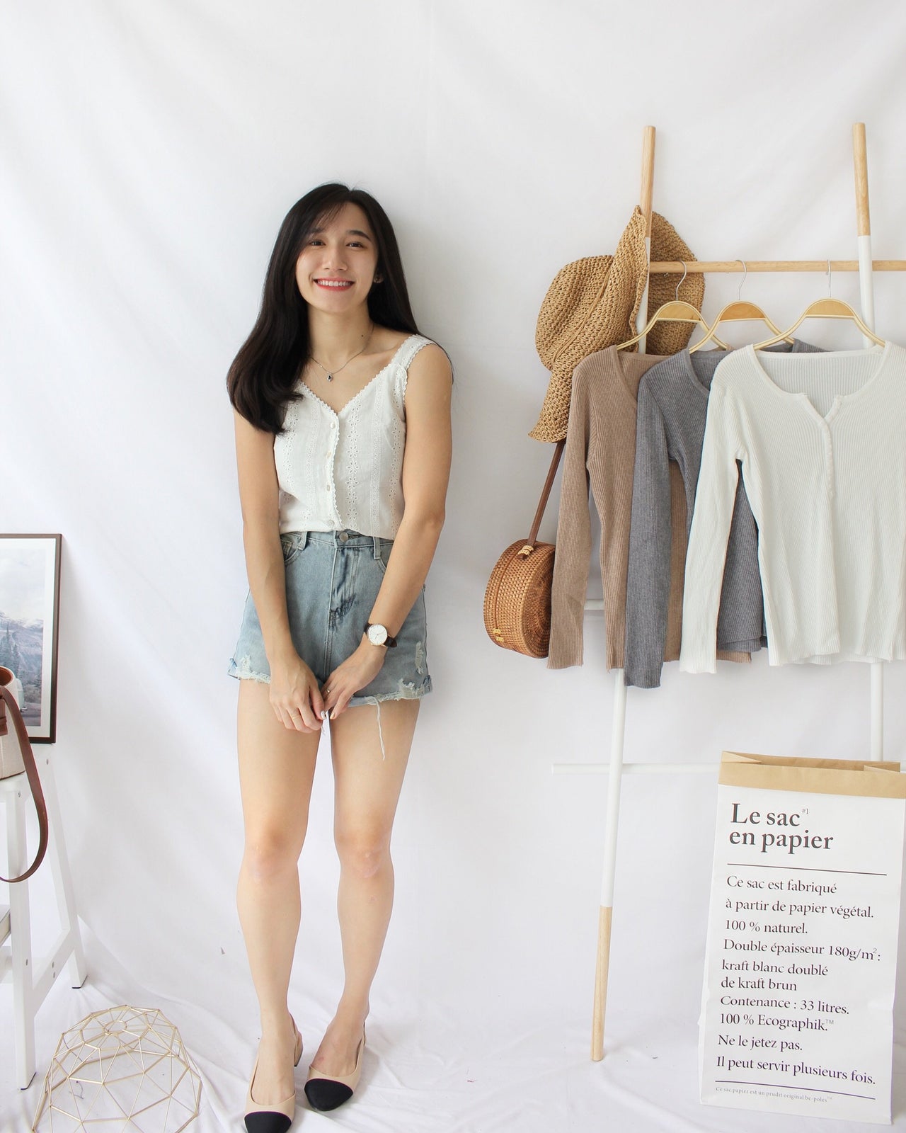 Lace Crochet Crop Tank - LovelyMadness Clothing Malaysia